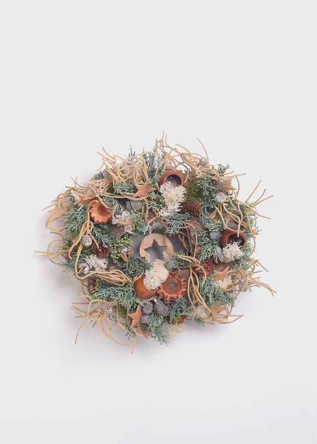 Coroniță Crăciun "Silver Forest" din Mix Brad Argintiu