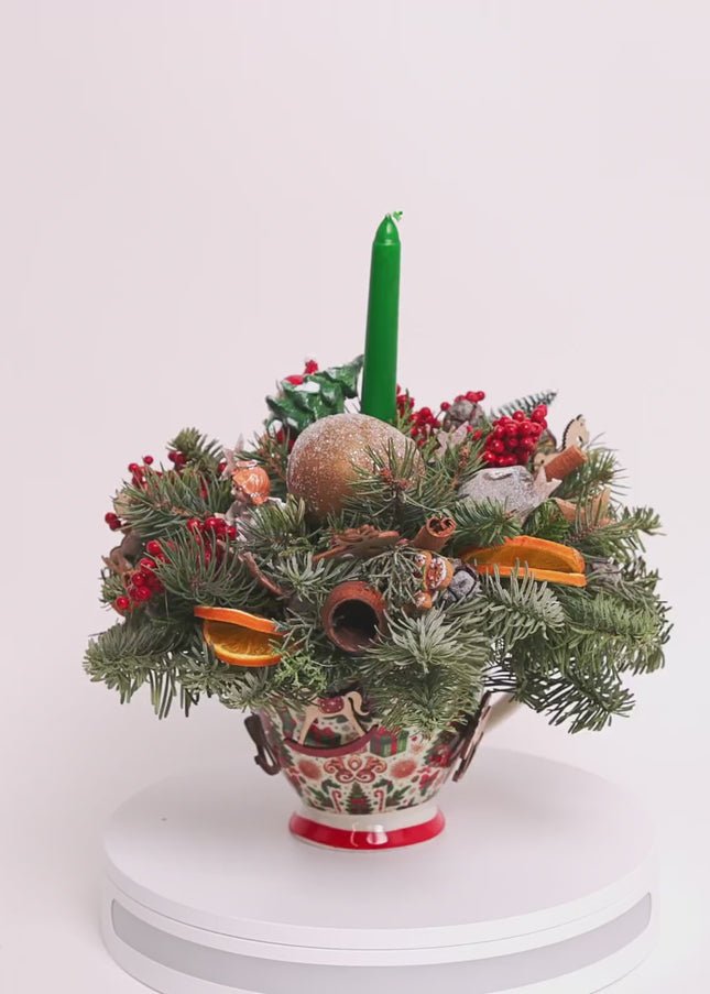 Aranjamentul de Crăciun "Christmas Mug"