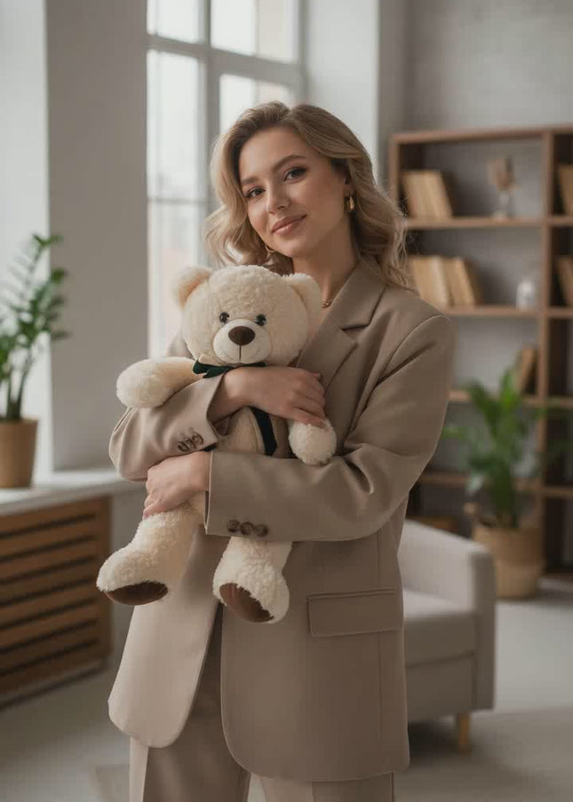 Jucărie de Lux „Ivory Forest Hug” – Ediție Colector 60 cm