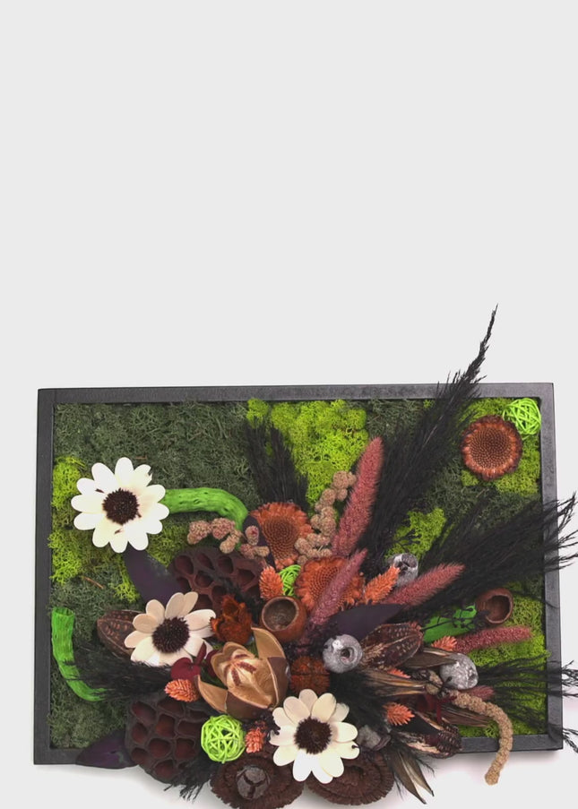 Tablou decorativ „Woodland Whisper” – compoziție în tonuri naturale