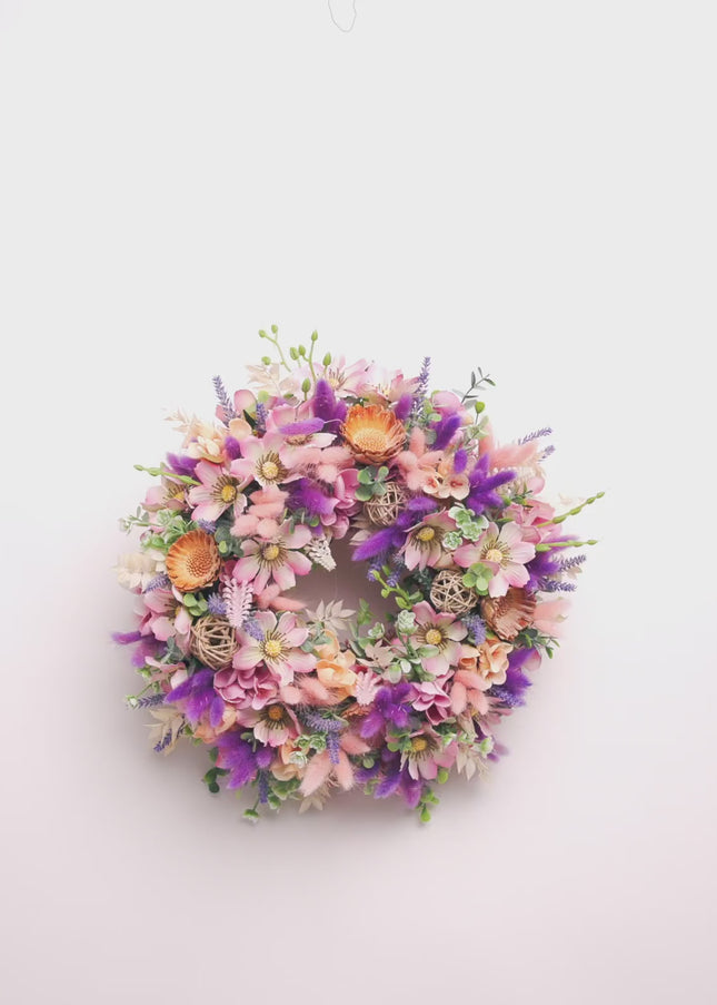 Coroniță Florală „Amethyst Bloom”