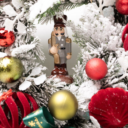 Coroniță de Crăciun "Nutcracker" cu Brad Nins și Aur