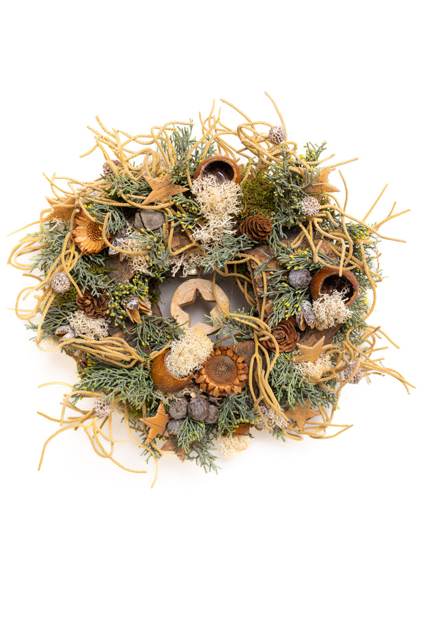 Coroniță Crăciun "Silver Forest" din Mix Brad Argintiu