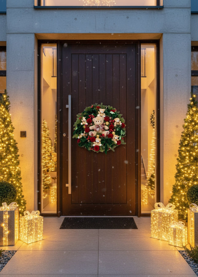 Coroniță Gigantică "Beary Christmas" din Brad Nobilis