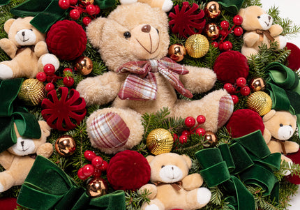 Coroniță Gigantică "Beary Christmas" din Brad Nobilis
