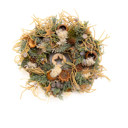 Coroniță Crăciun "Silver Forest" din Mix Brad Argintiu