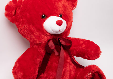 Jucărie de Lux „Crimson Velvet Hug” – Ediție Colector 50 cm