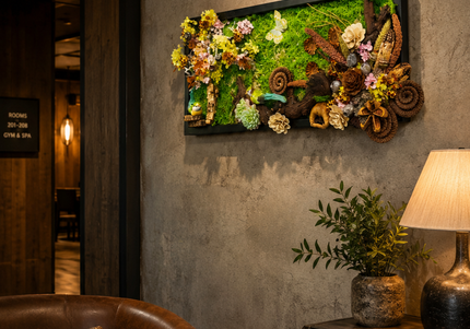 Tablou decorativ „Enchanted Garden” – compoziție inspirată din natură
