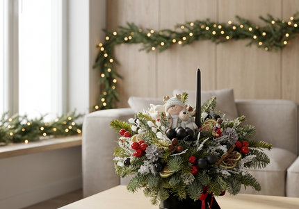 Aranjament de Crăciun Premium "Winter Joy"