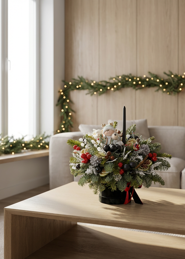 Aranjament de Crăciun Premium "Winter Joy"