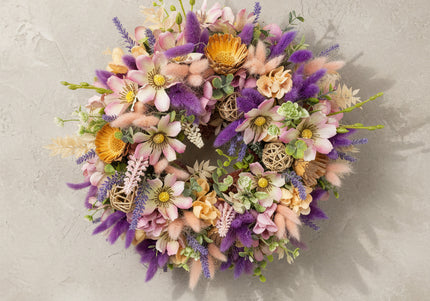 Coroniță Florală „Amethyst Bloom”