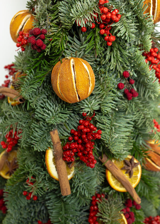 Brad de Crăciun Artizanal „Whimsical Grinch Fir”