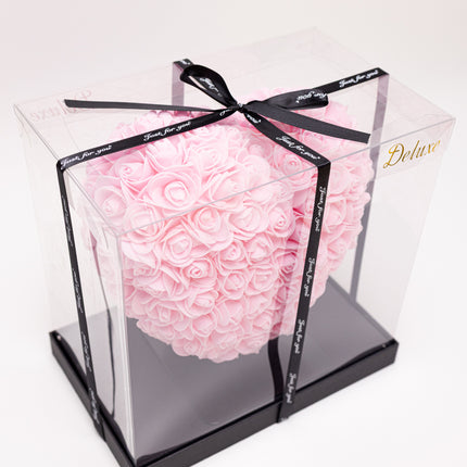 Aranjament de Lux "Pink Quartz Heart" în Ediție Deluxe