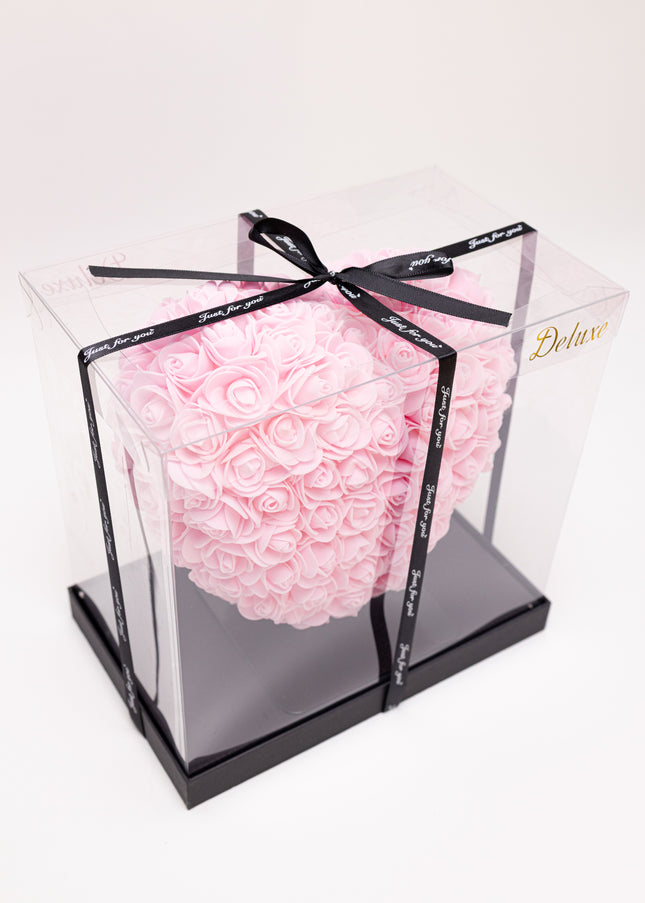 Aranjament de Lux "Pink Quartz Heart" în Ediție Deluxe