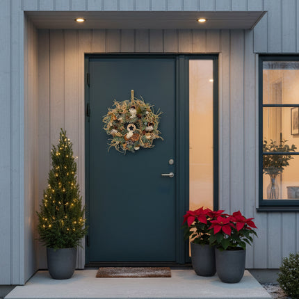 Coroniță Crăciun "Silver Forest" din Mix Brad Argintiu