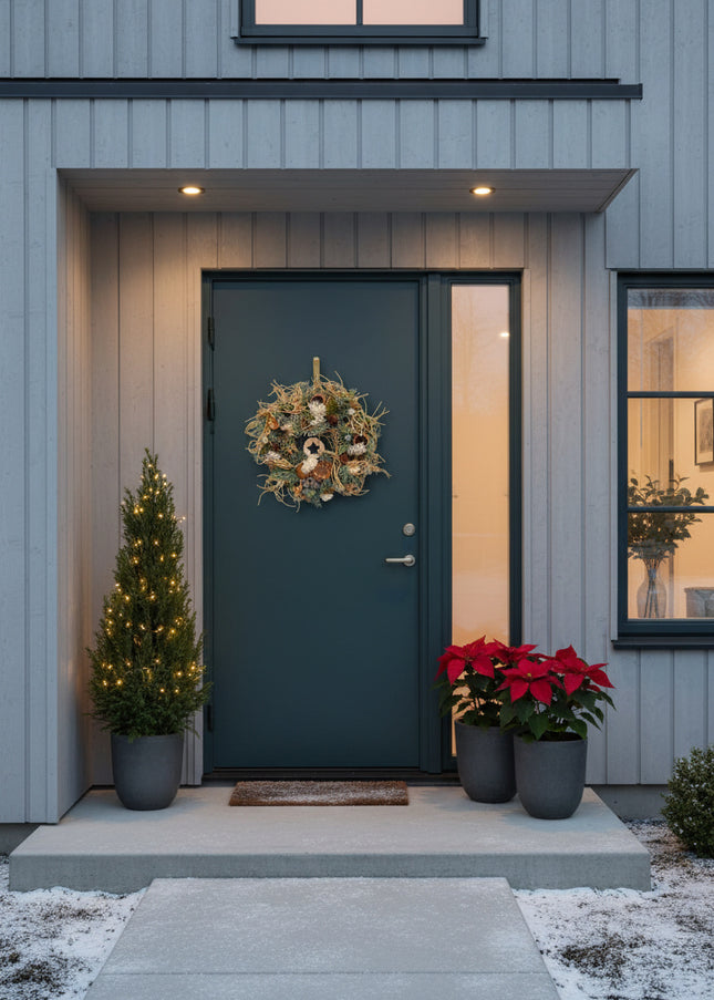 Coroniță Crăciun "Silver Forest" din Mix Brad Argintiu