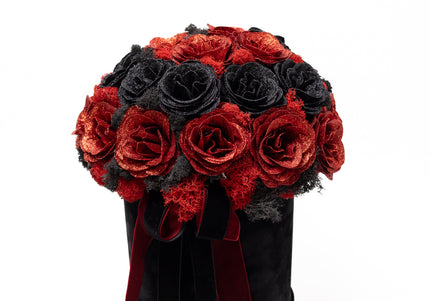 Aranjament de Lux Bordeaux „Midnight Garnet Radiance”