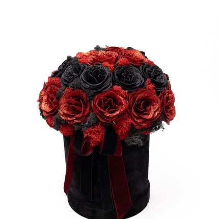 Aranjament de Lux Bordeaux „Midnight Garnet Radiance”