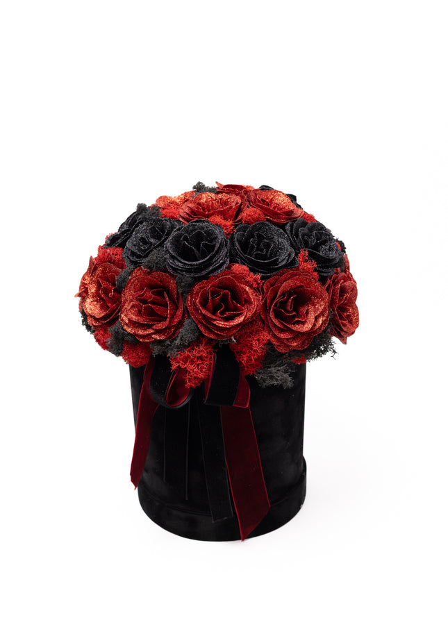 Aranjament de Lux Bordeaux „Midnight Garnet Radiance”