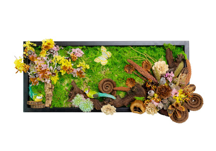 Tablou decorativ „Enchanted Garden” – compoziție inspirată din natură