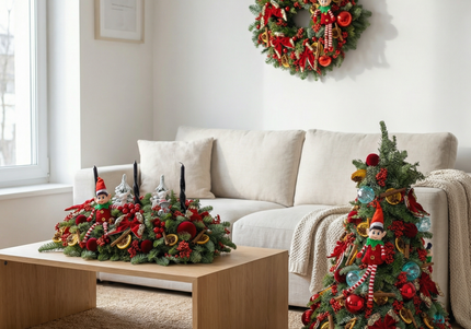 Set Complet Decor de Crăciun „The Royal Elf Trio”