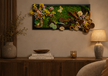 Tablou decorativ „Enchanted Garden” – compoziție inspirată din natură
