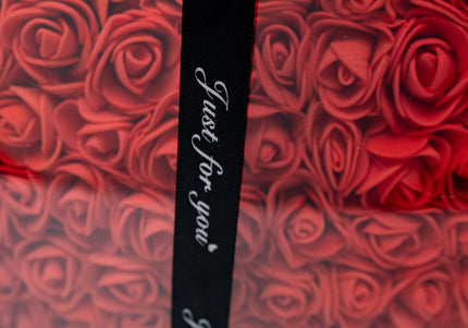 Aranjament de Lux Inima „Red Passion Heart” Artizanal