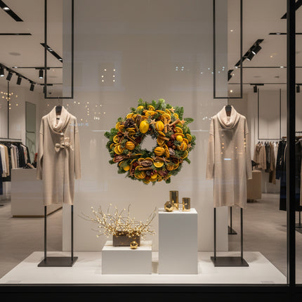 Coroniță Crăciun "Citrus & Cinnamon" Brad Nobilis Mare