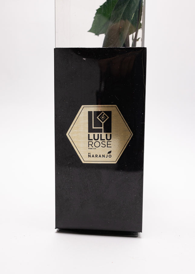 Aranjament de Lux "Silver Moon" cu Trandafir pe Tulpină