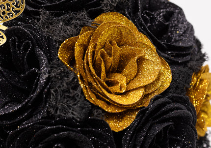Aranjament de Lux "Golden Onyx Majesty" cu Coronetă Imperială