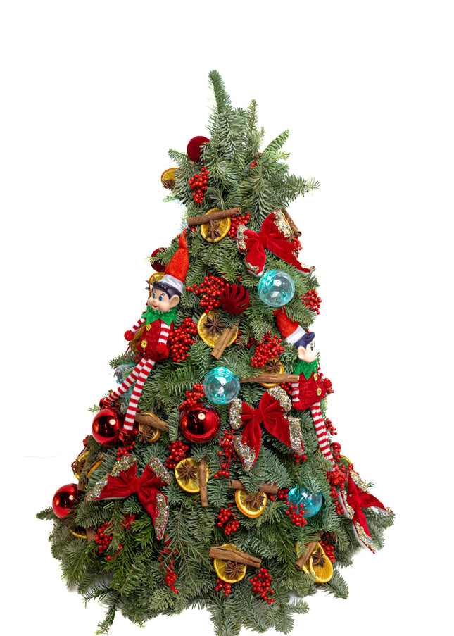 Brad de Crăciun Artizanal „The Elves' Royal Fir”