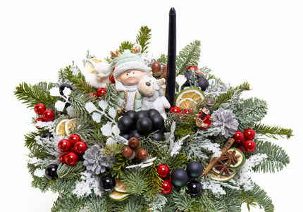 Aranjament de Crăciun Premium "Winter Joy"