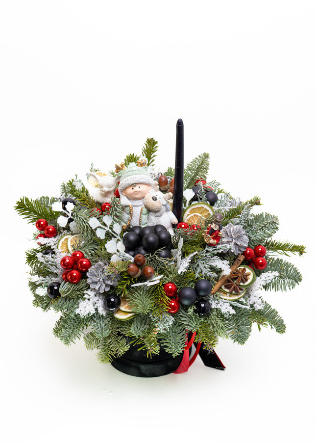 Aranjament de Crăciun Premium "Winter Joy"