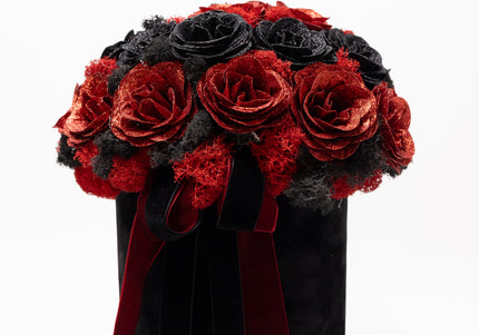Aranjament de Lux Bordeaux „Midnight Garnet Radiance”