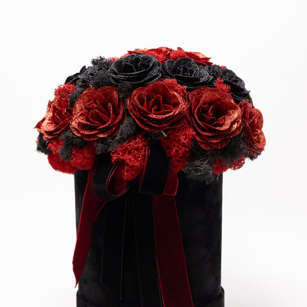 Aranjament de Lux Bordeaux „Midnight Garnet Radiance”